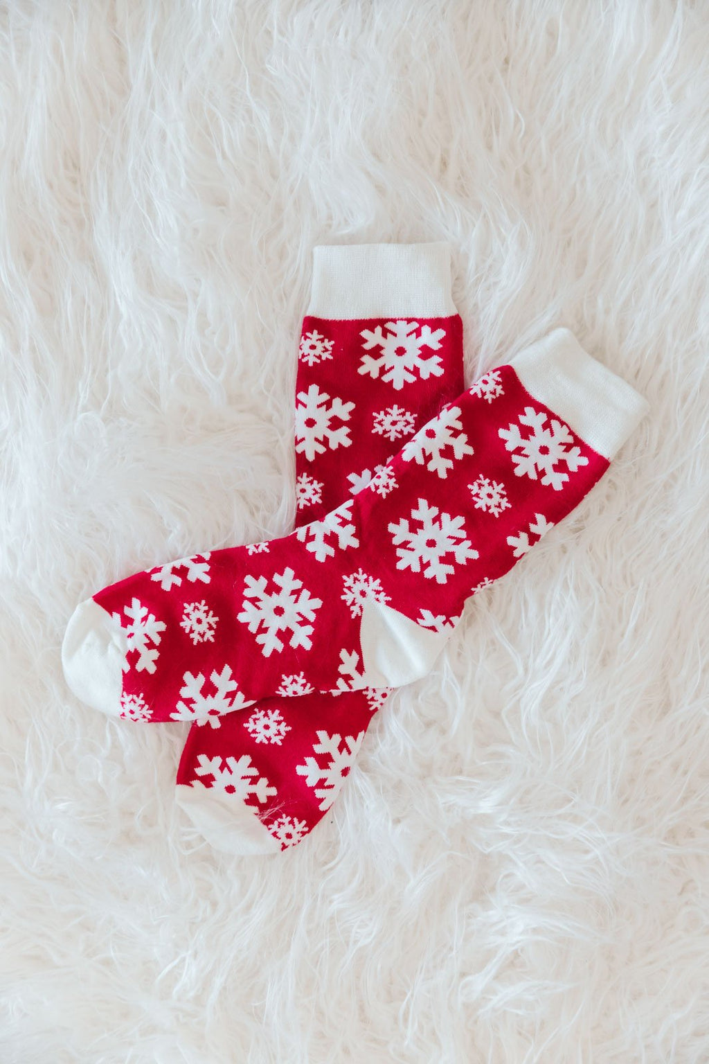 Soft As A Snowflake Christmas Socks