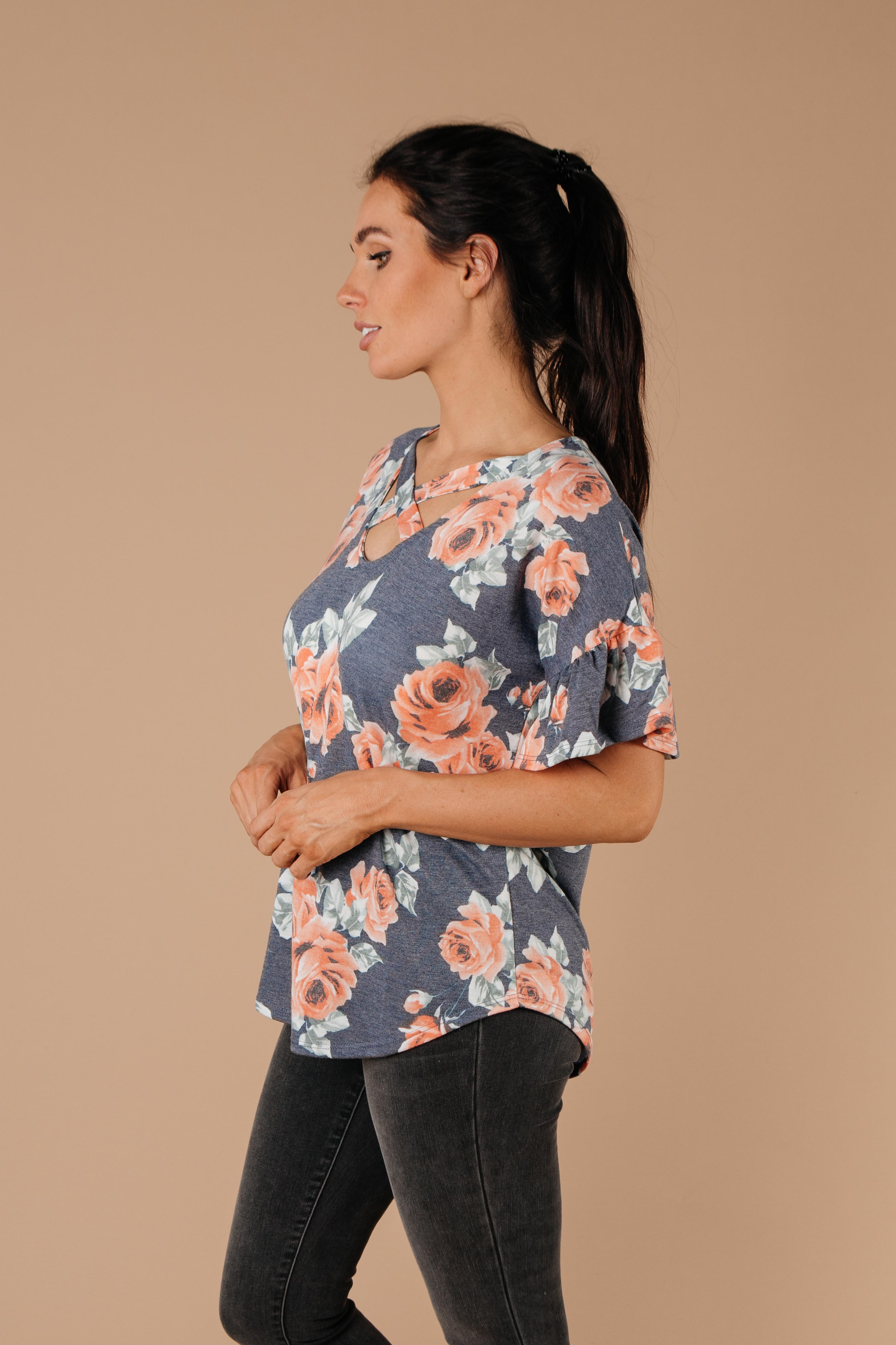 Southern Charm Floral Top