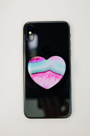 Stone Heart Pop Socket