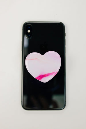 Stone Heart Pop Socket