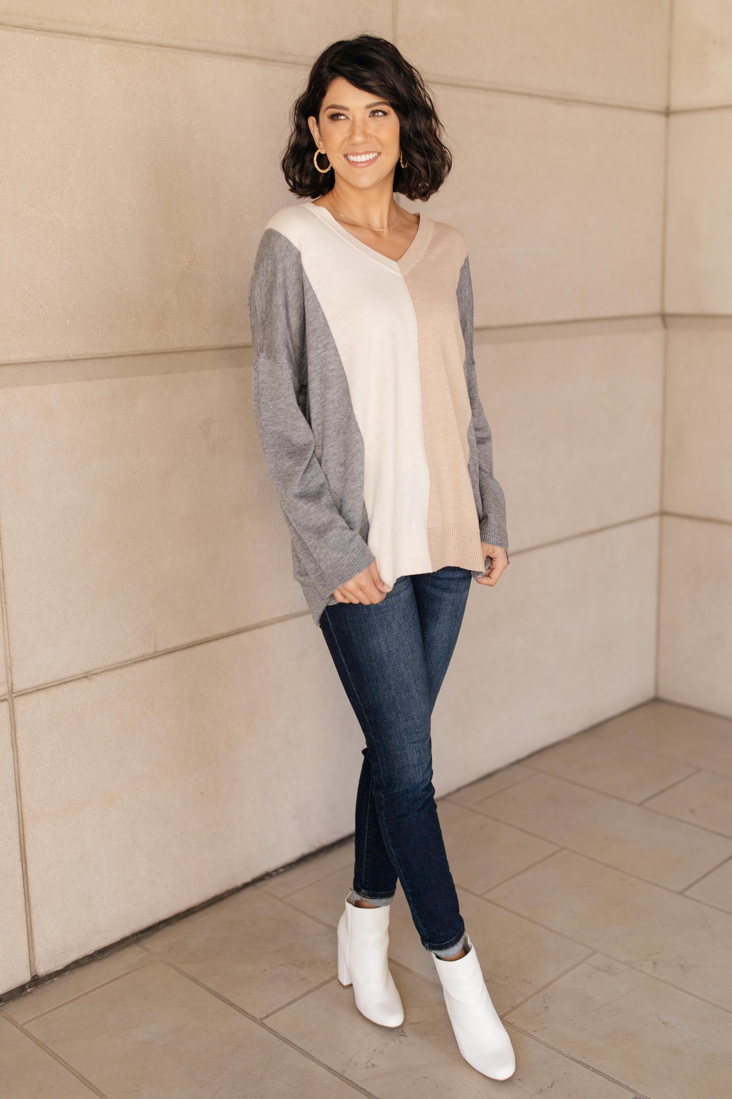 Striped Studious Sweater