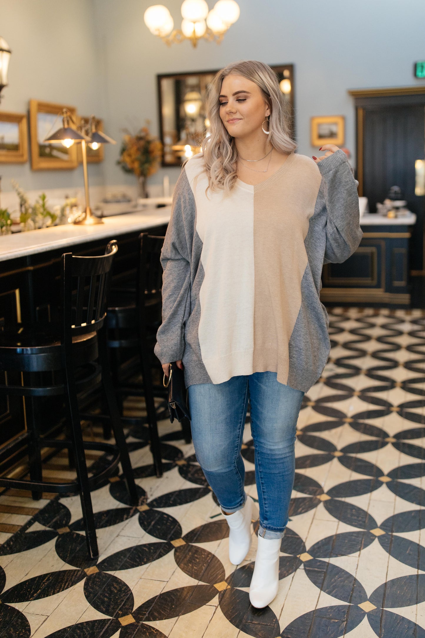 Striped Studious Sweater