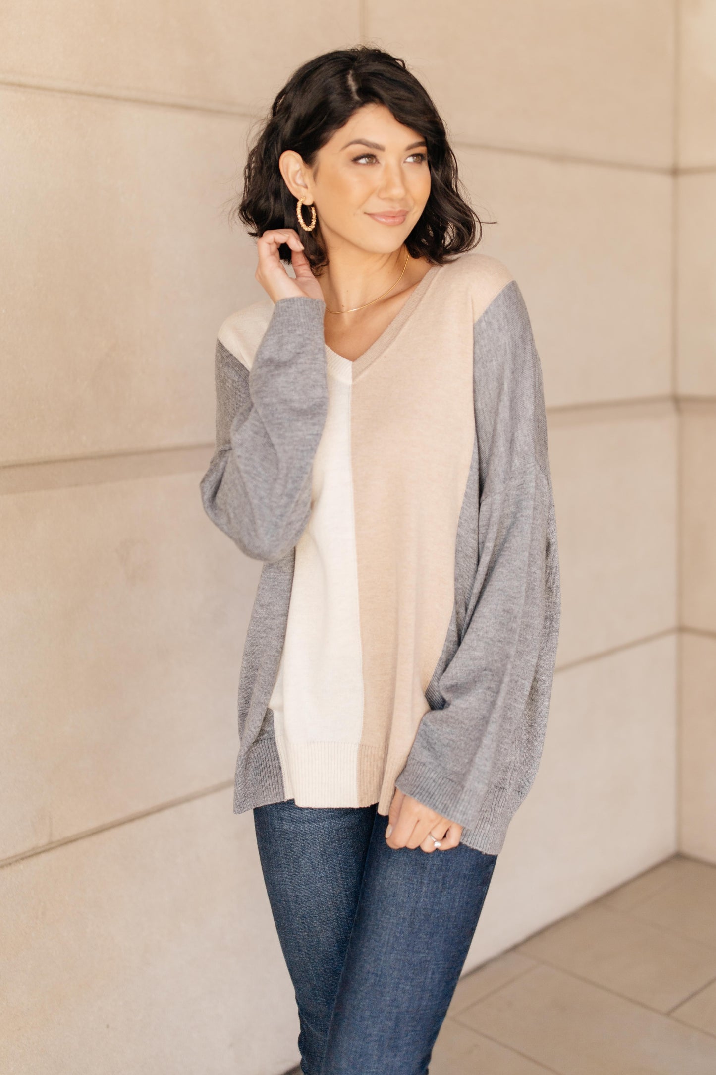 Striped Studious Sweater