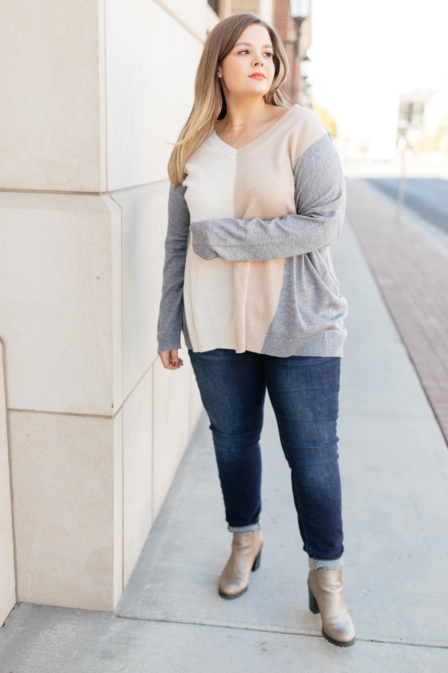 Striped Studious Sweater