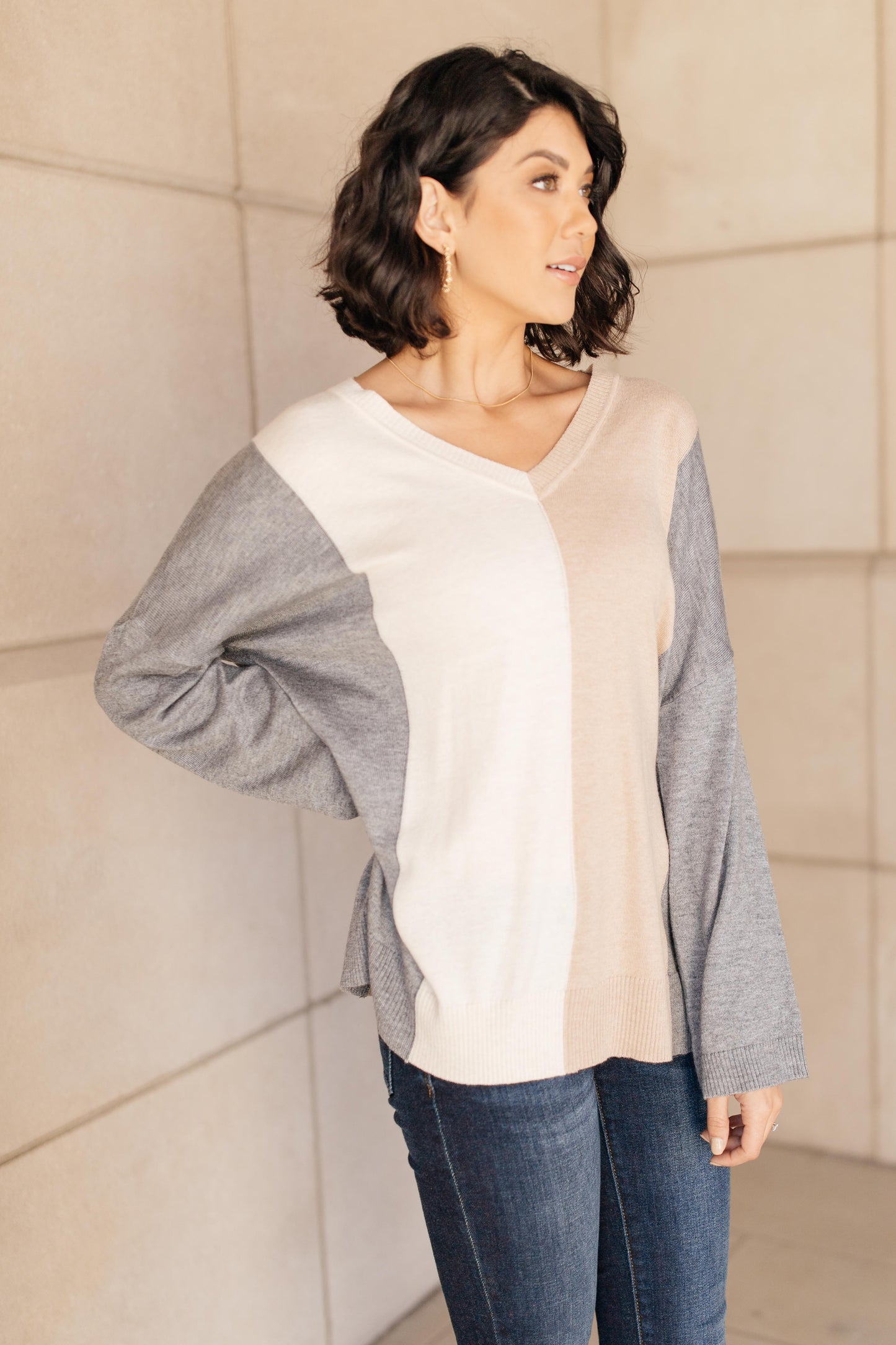 Striped Studious Sweater