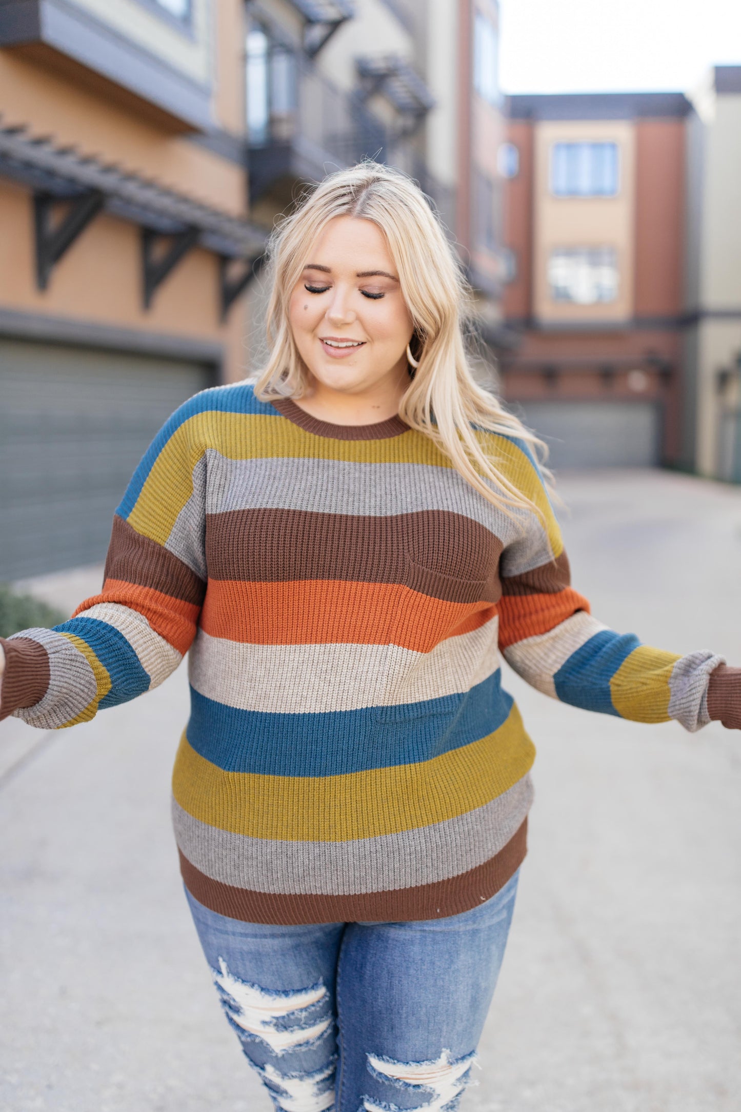 Summoning Fall Striped Sweater