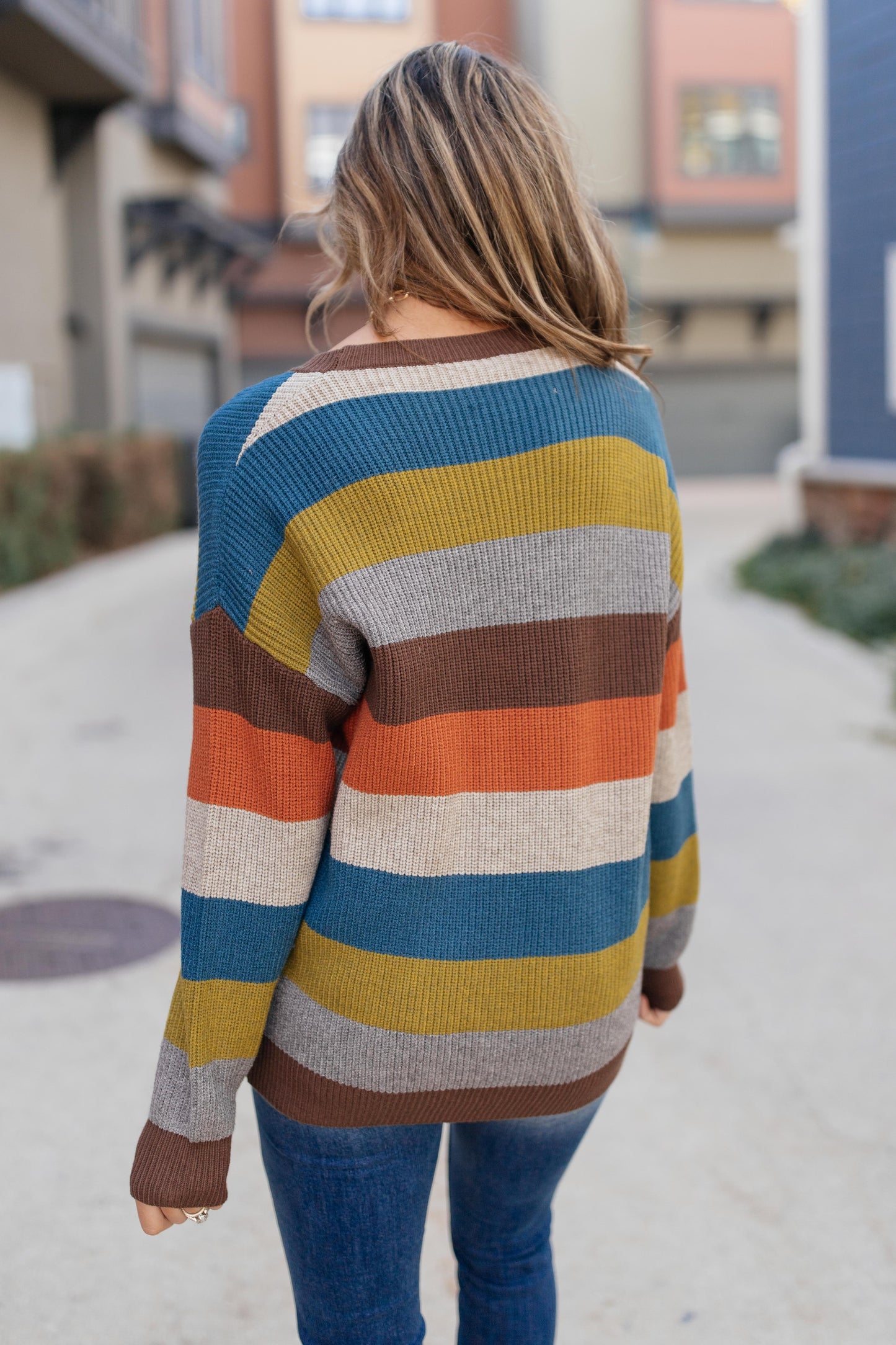 Summoning Fall Striped Sweater