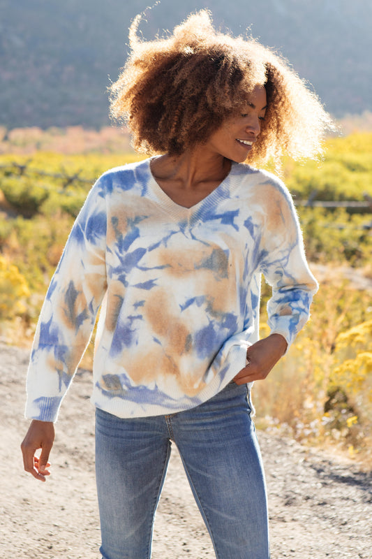 Tasha Tie Dyed Top