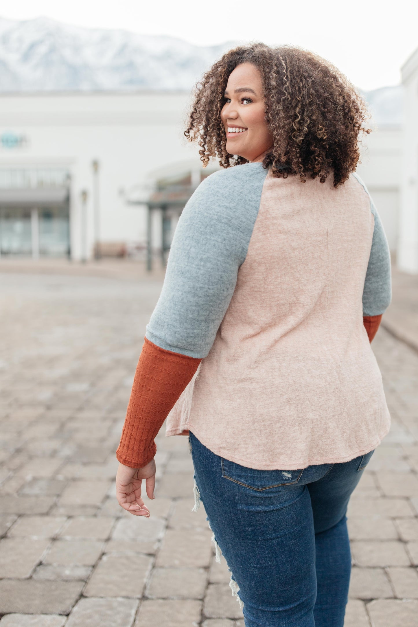The Age Of Colorblock Top
