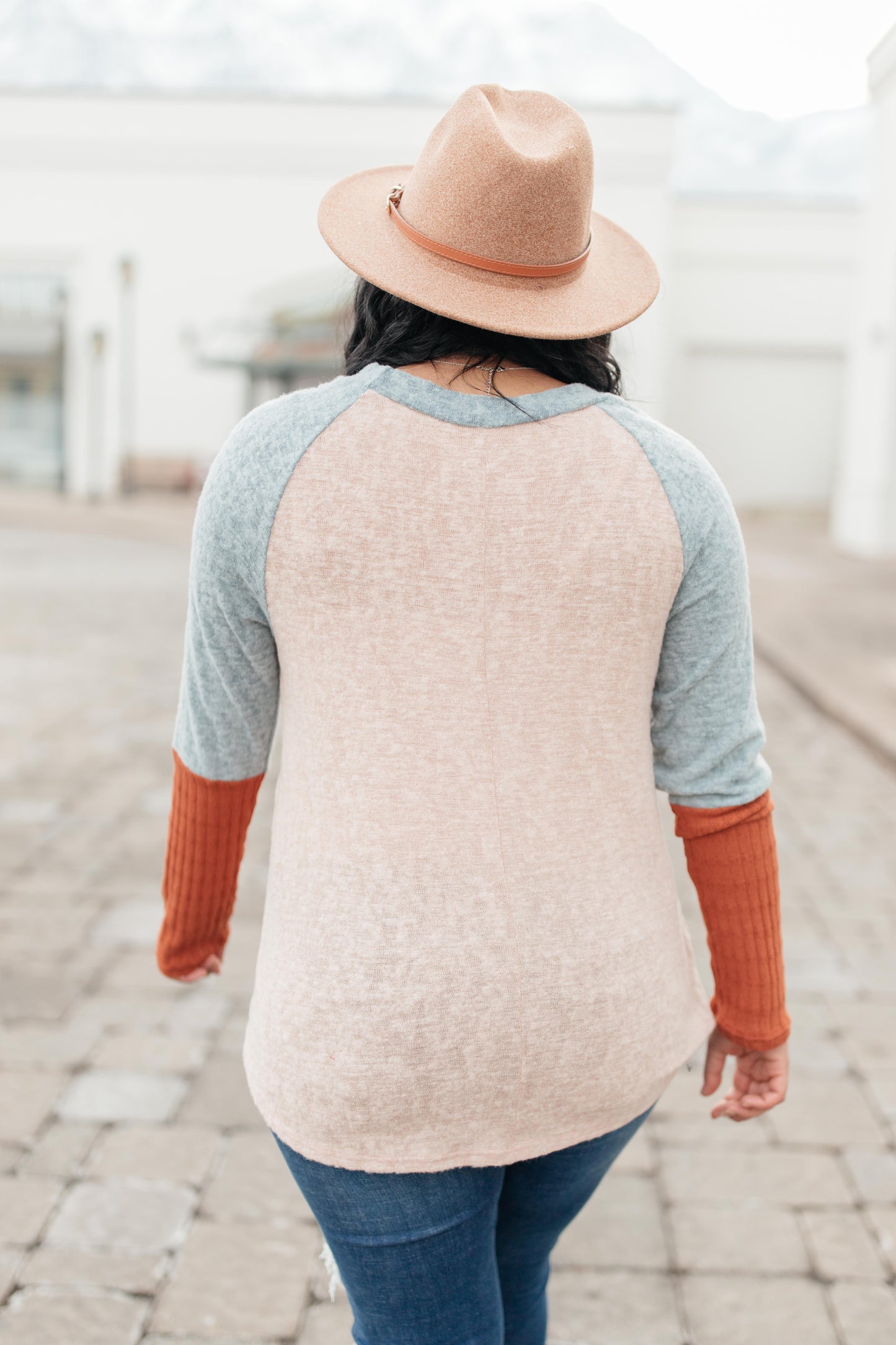 The Age Of Colorblock Top