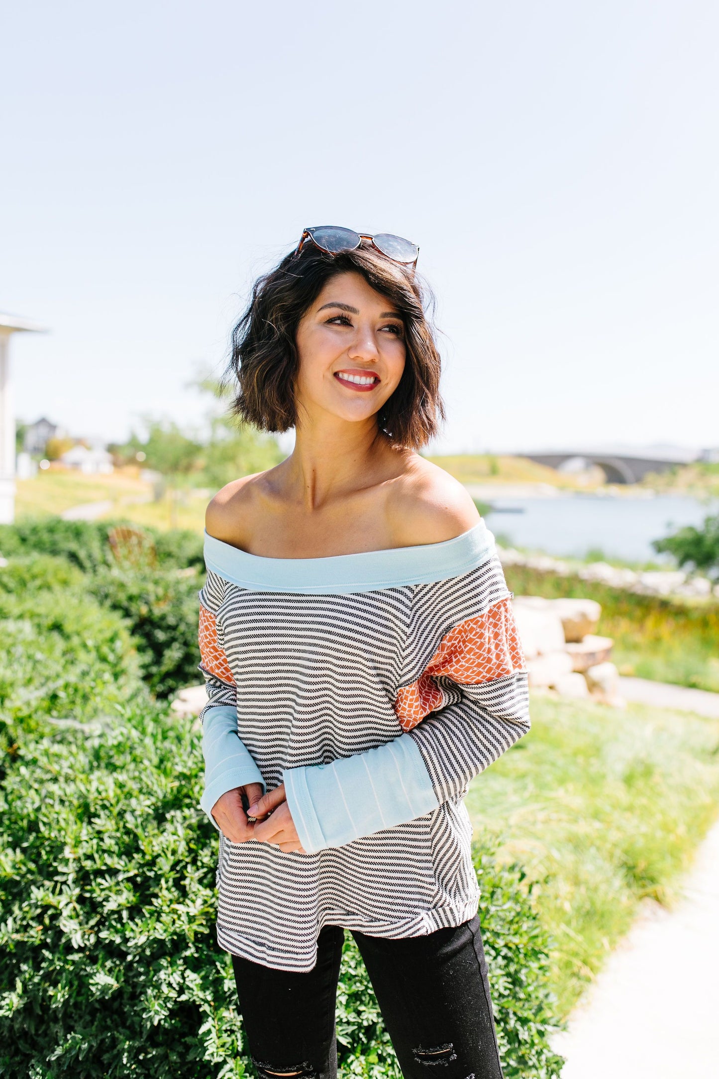 Trendsetter Striped Top