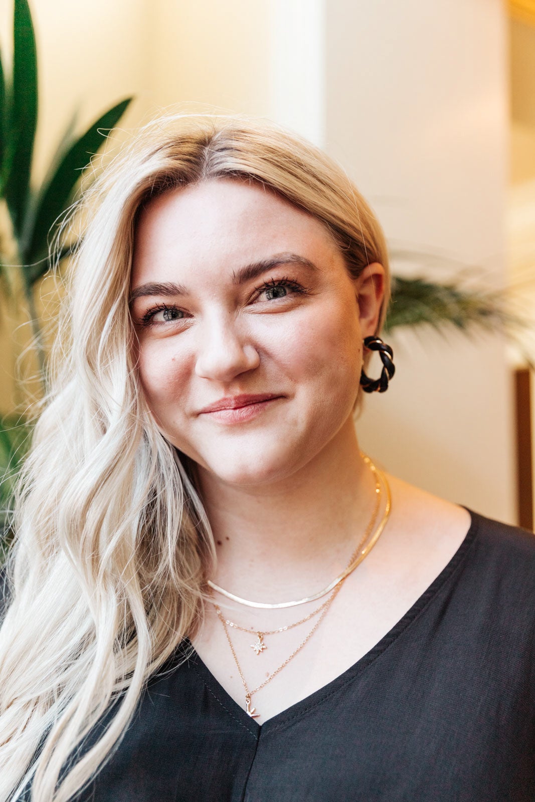 Twist N' Shout Leather Hoops