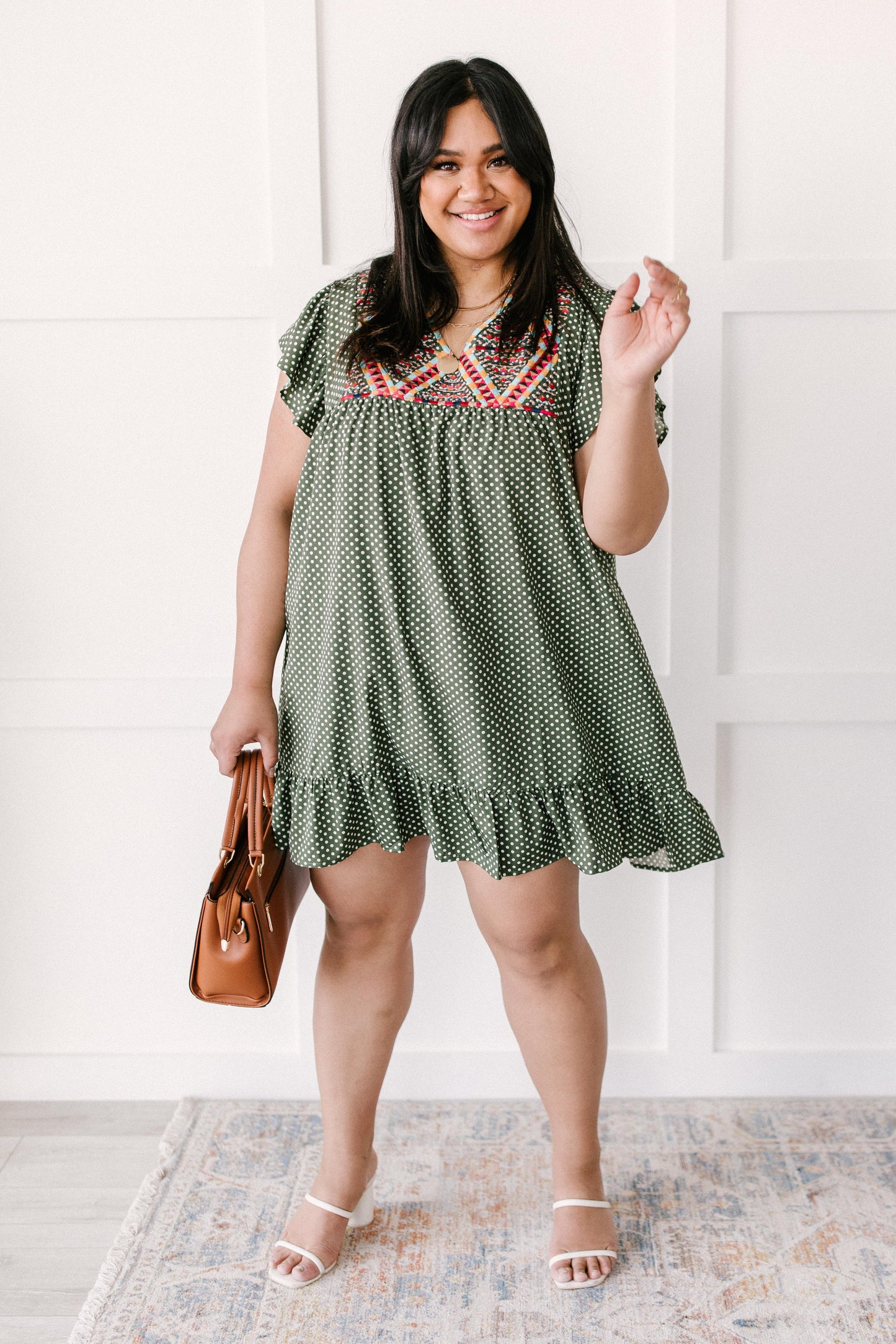 Vera Embroidered Dress