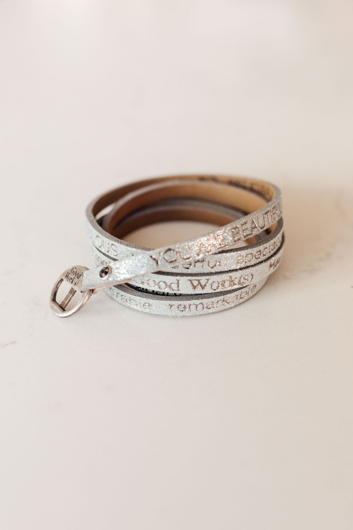 You Are Beautiful Wrap Around Bracelet