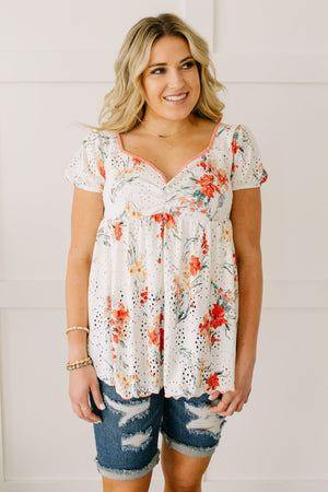 You're A Sweetheart Floral Top