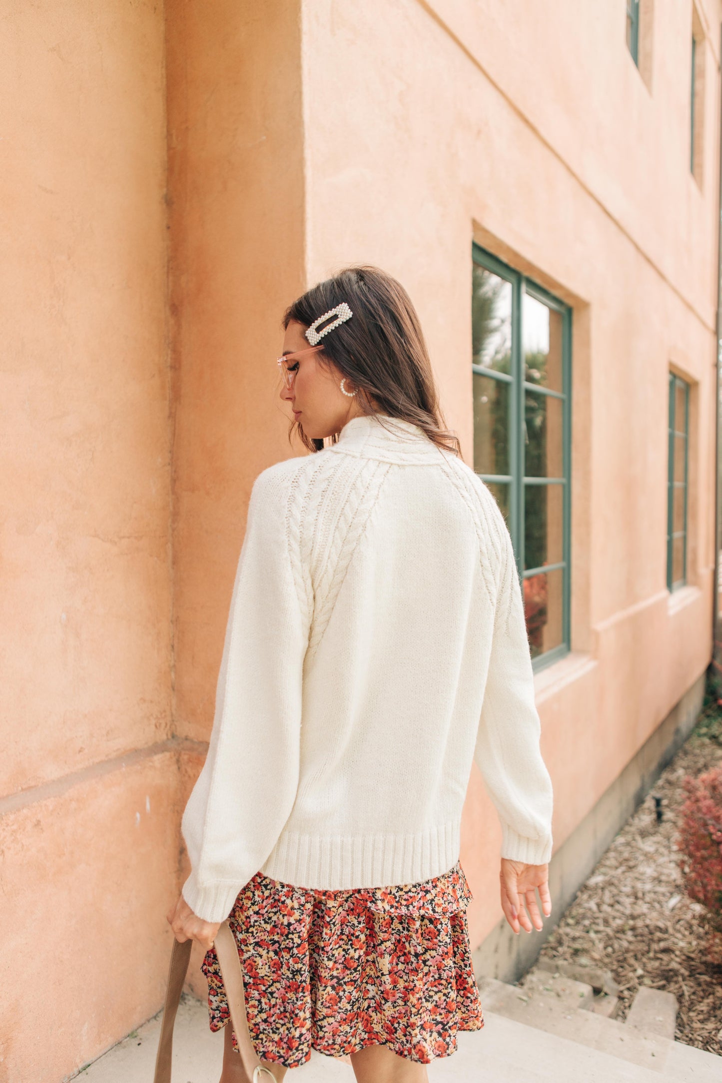 Your Favorite Knit Sweater in Cream