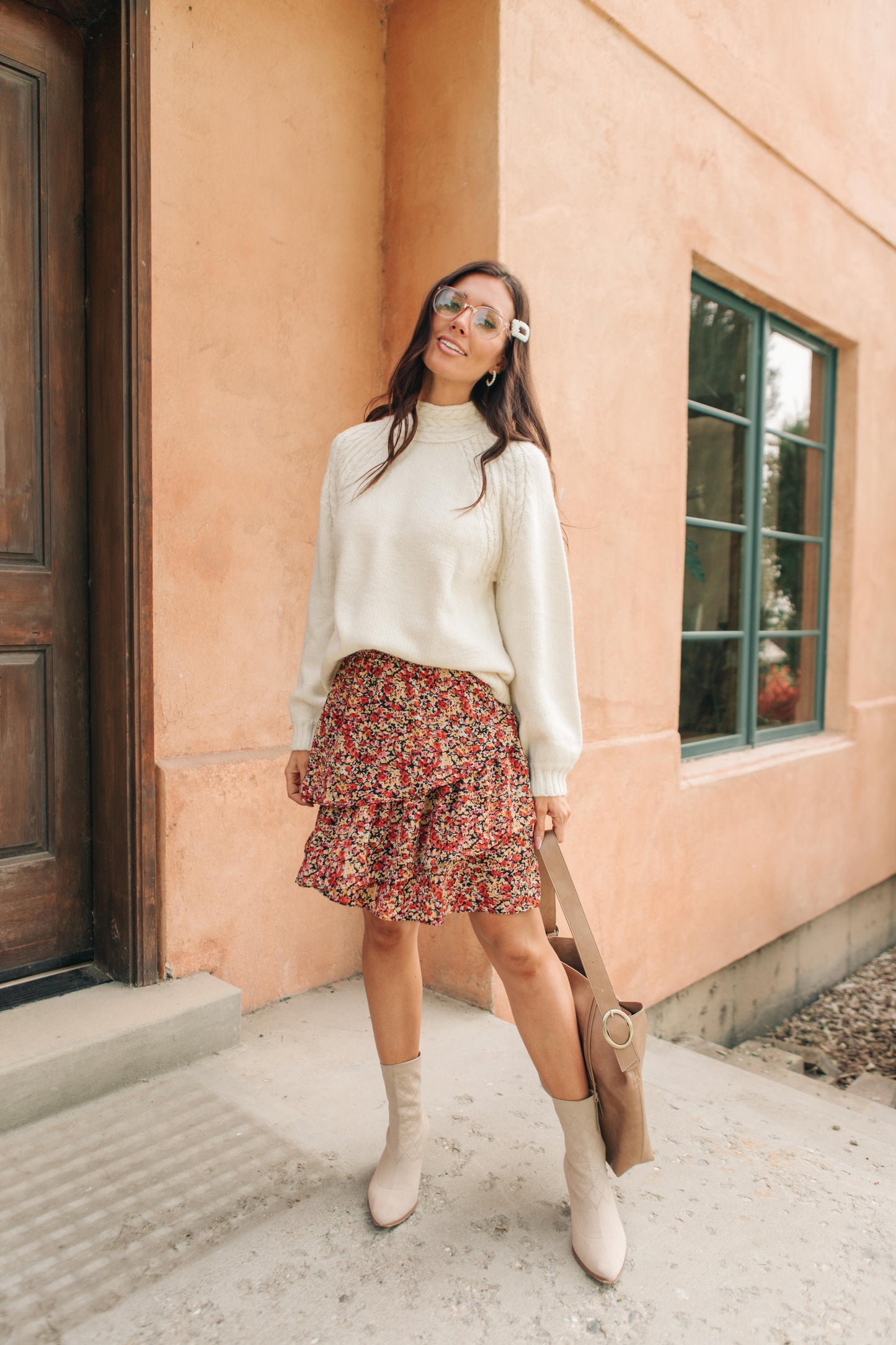 Your Favorite Knit Sweater in Cream