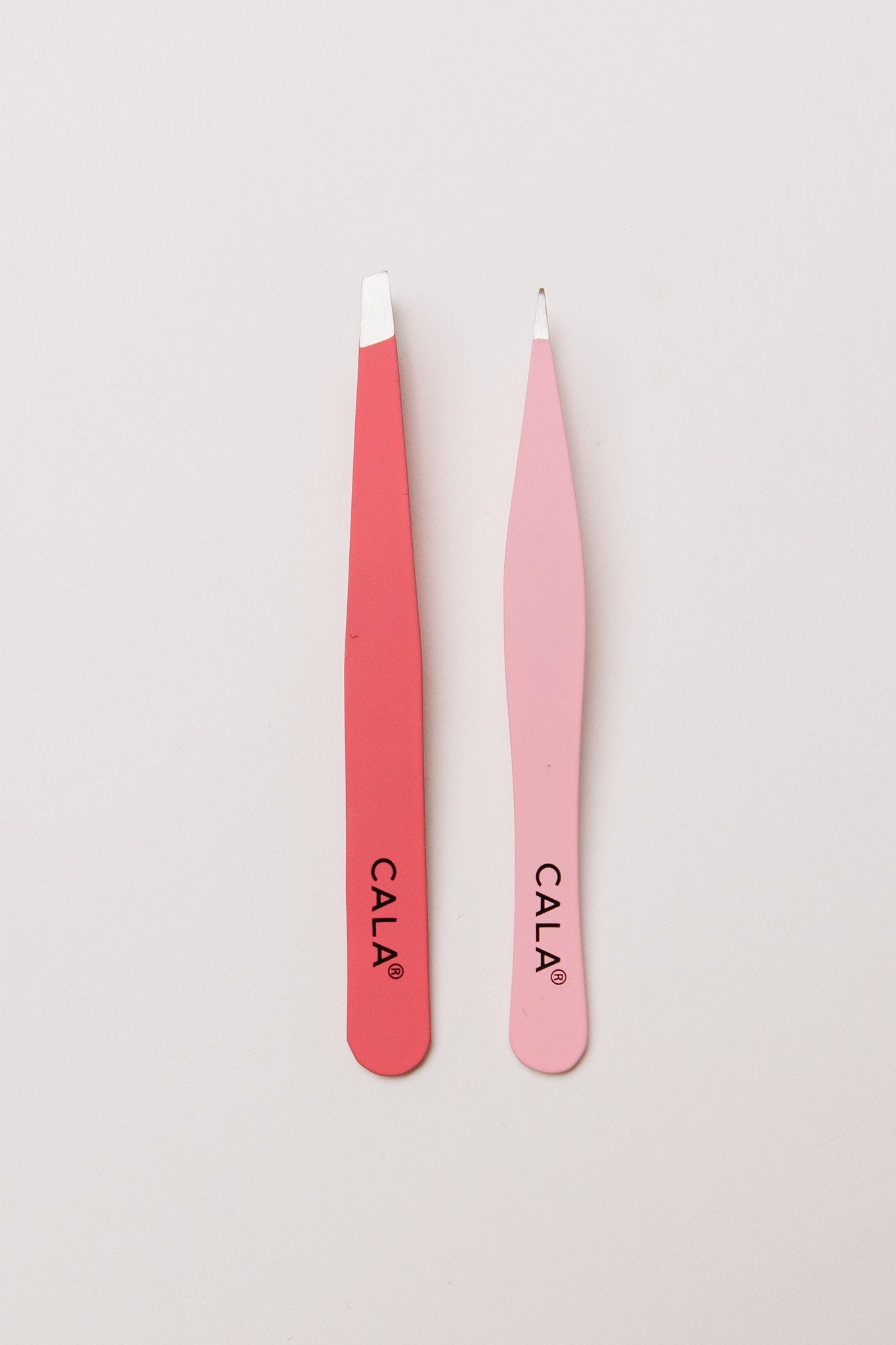 Cala Pink Duo Tweezer Set