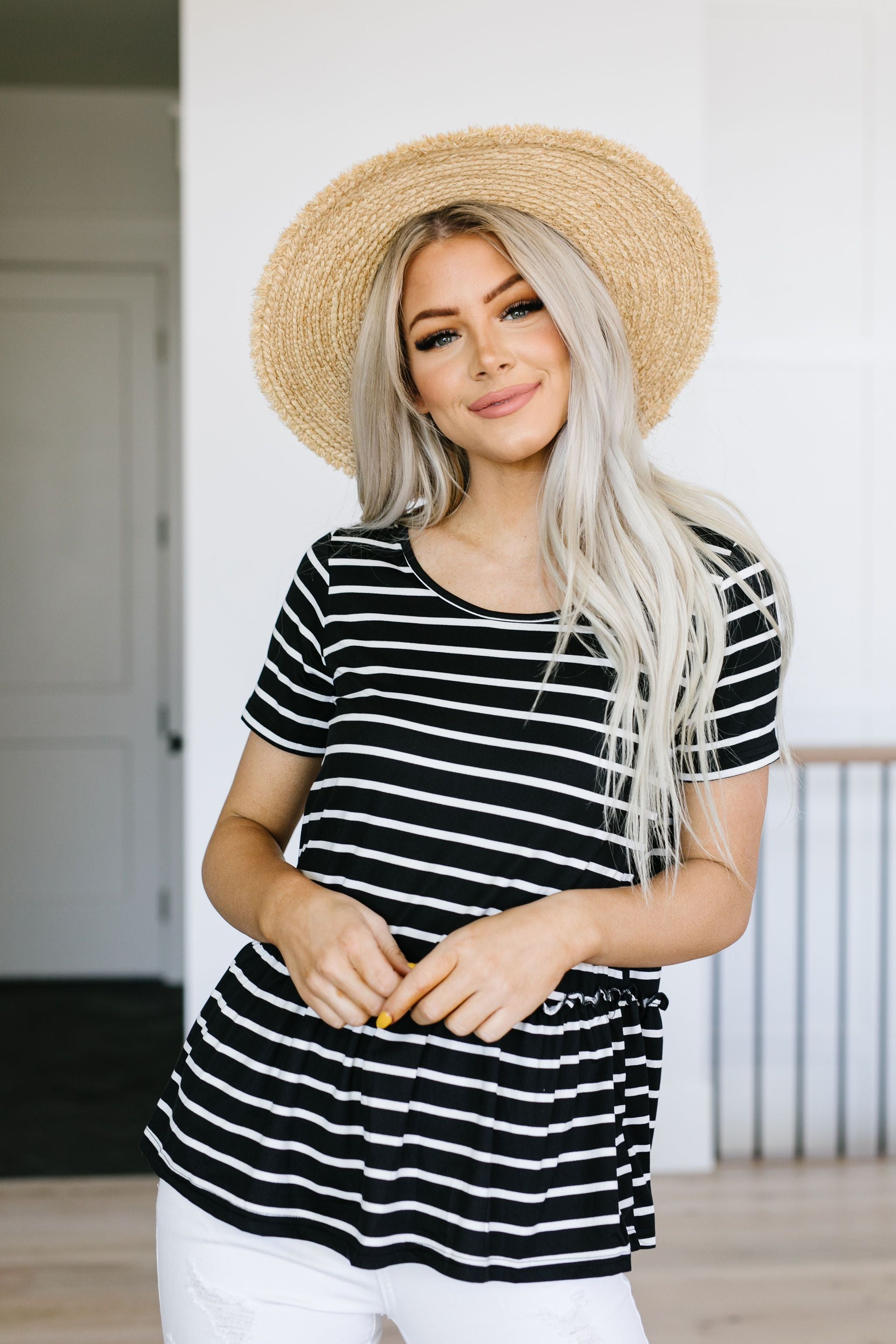 Be My Babydoll Striped Top