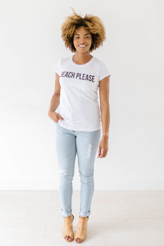 Beach Please Tee
