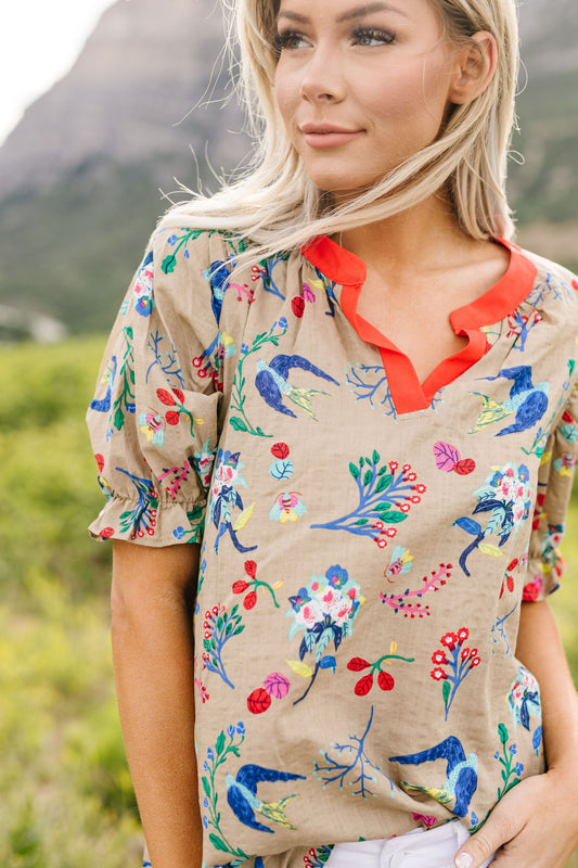 Bird Of Paradise Top