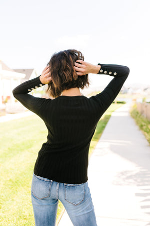 Black Lily Classic Sweater