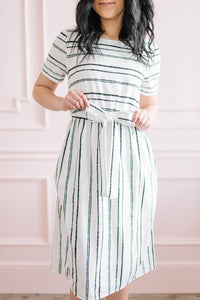 Blair Black + White Dress