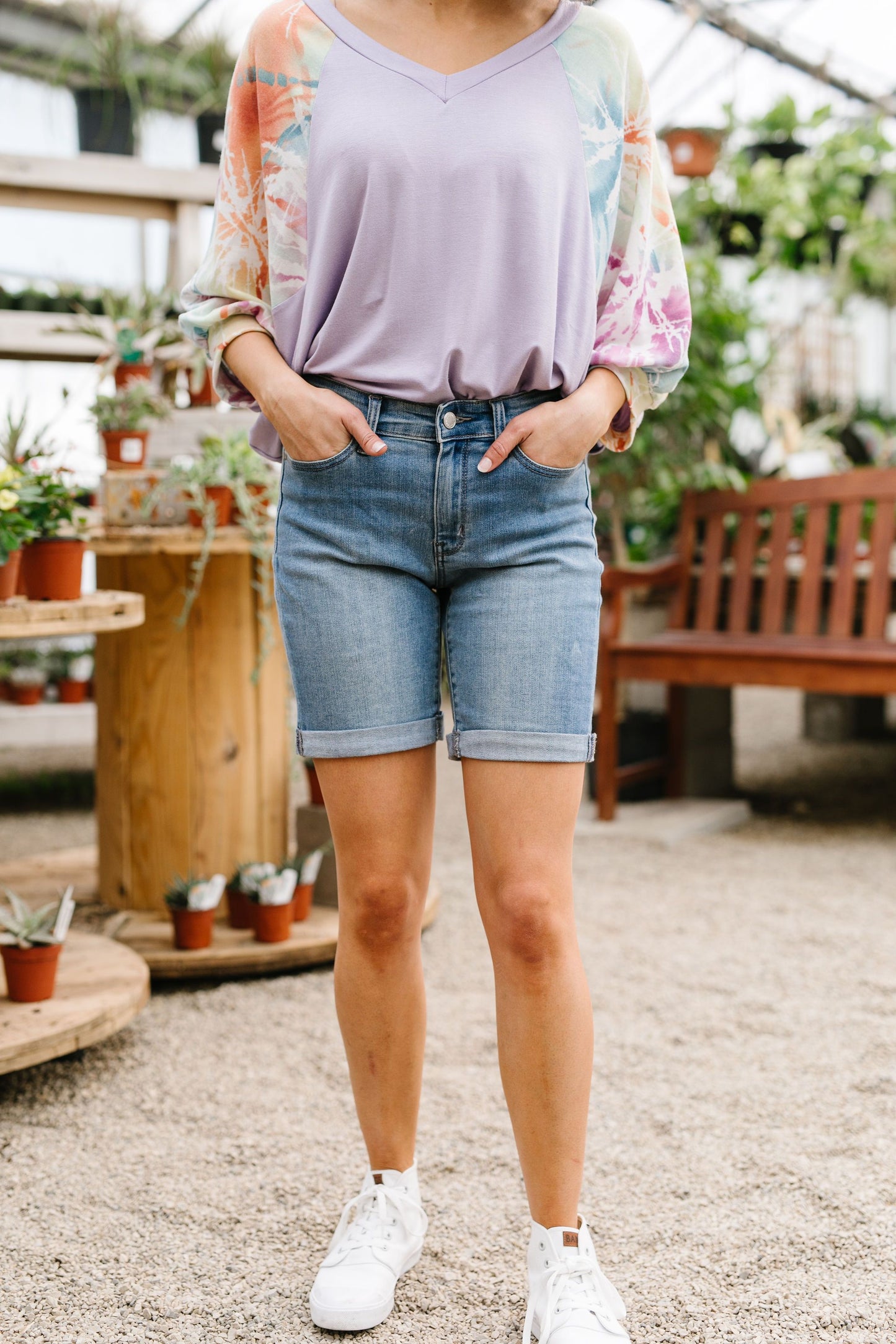 Blue Attitude Bermuda Shorts