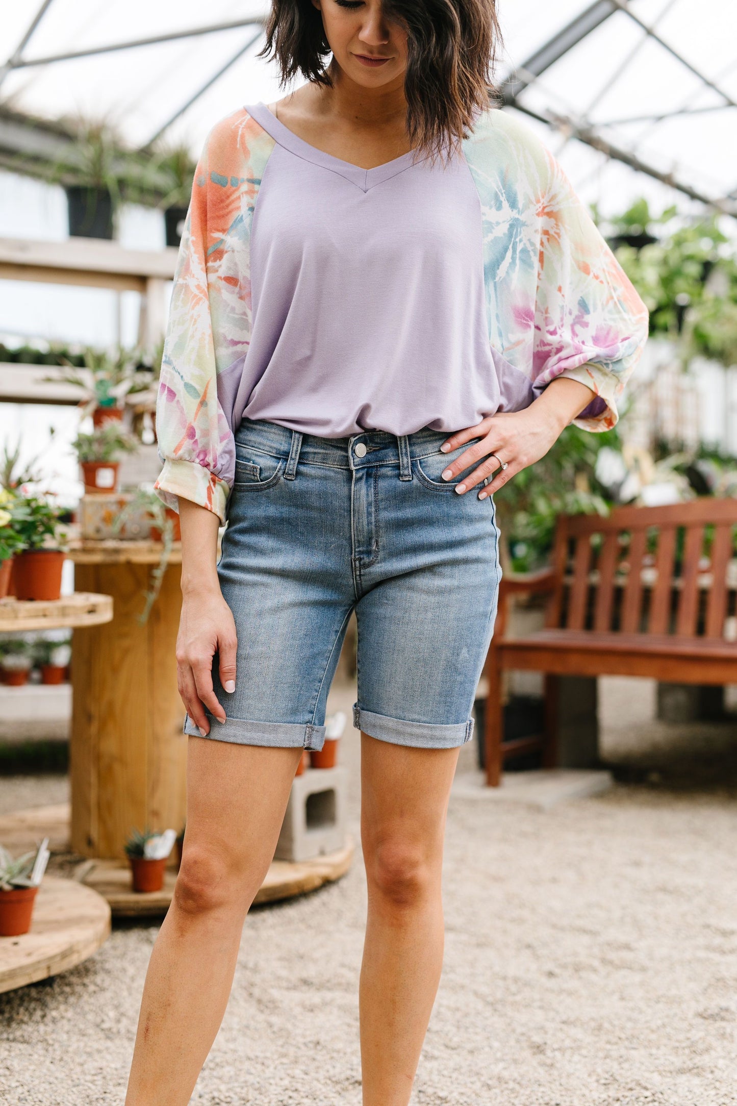 Blue Attitude Bermuda Shorts