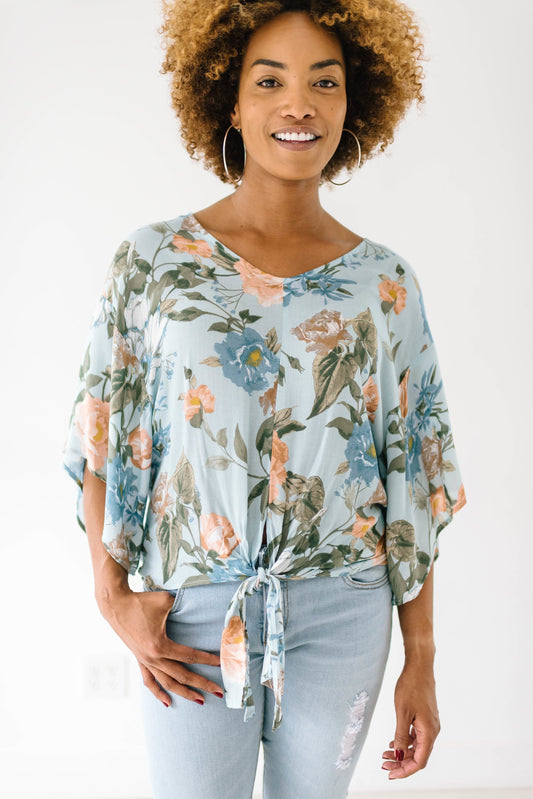 Blue Belle Top