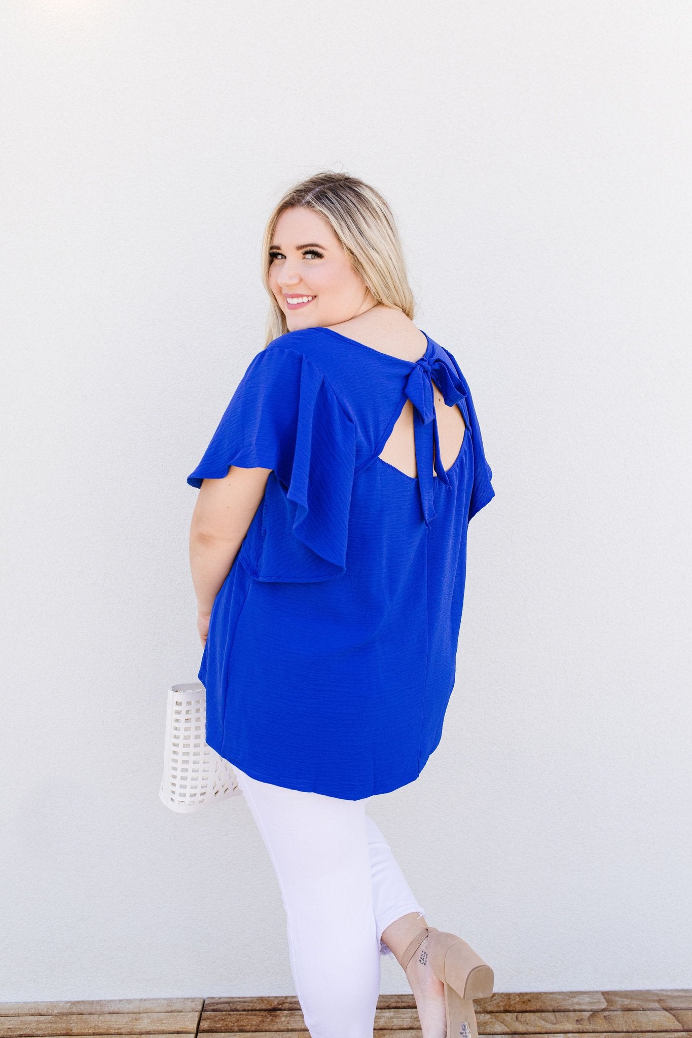 Blue Ribbon Blouse