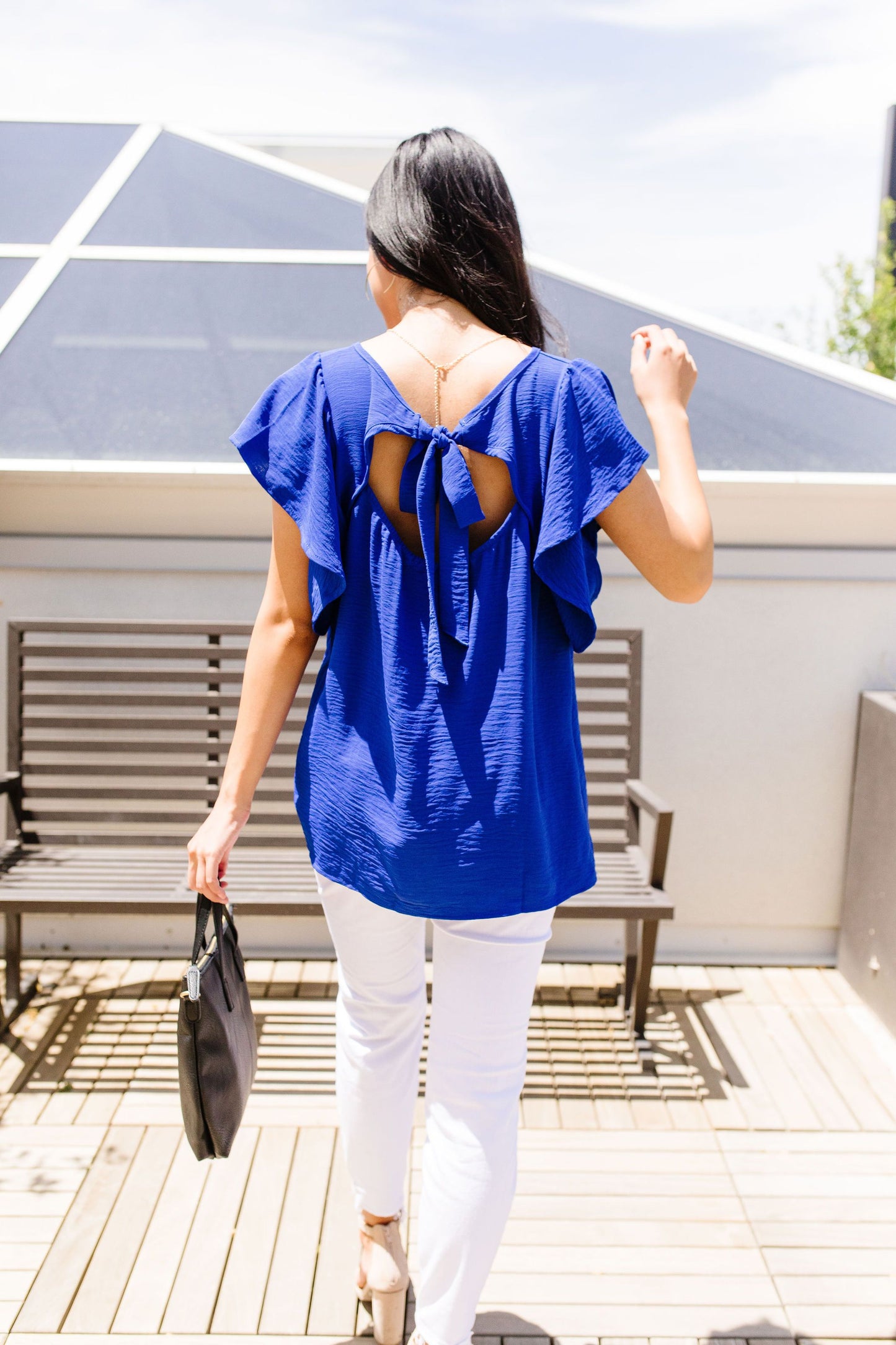 Blue Ribbon Blouse