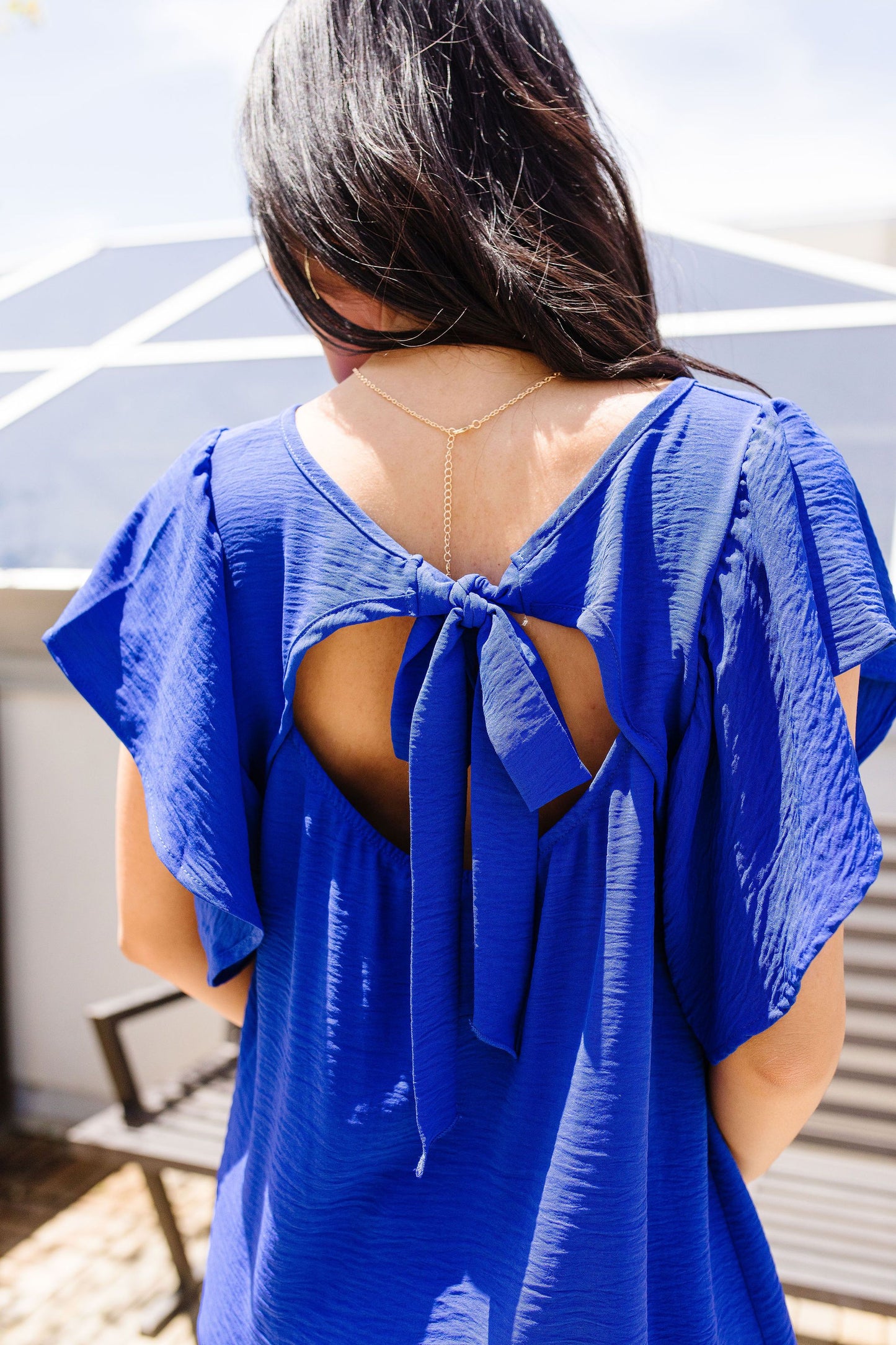 Blue Ribbon Blouse