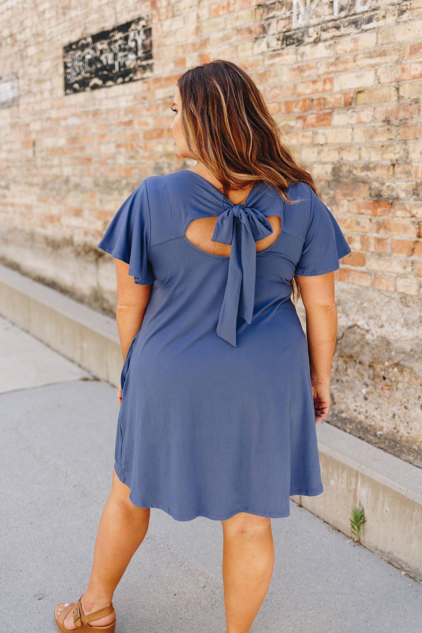 Bows Of Blue Dress