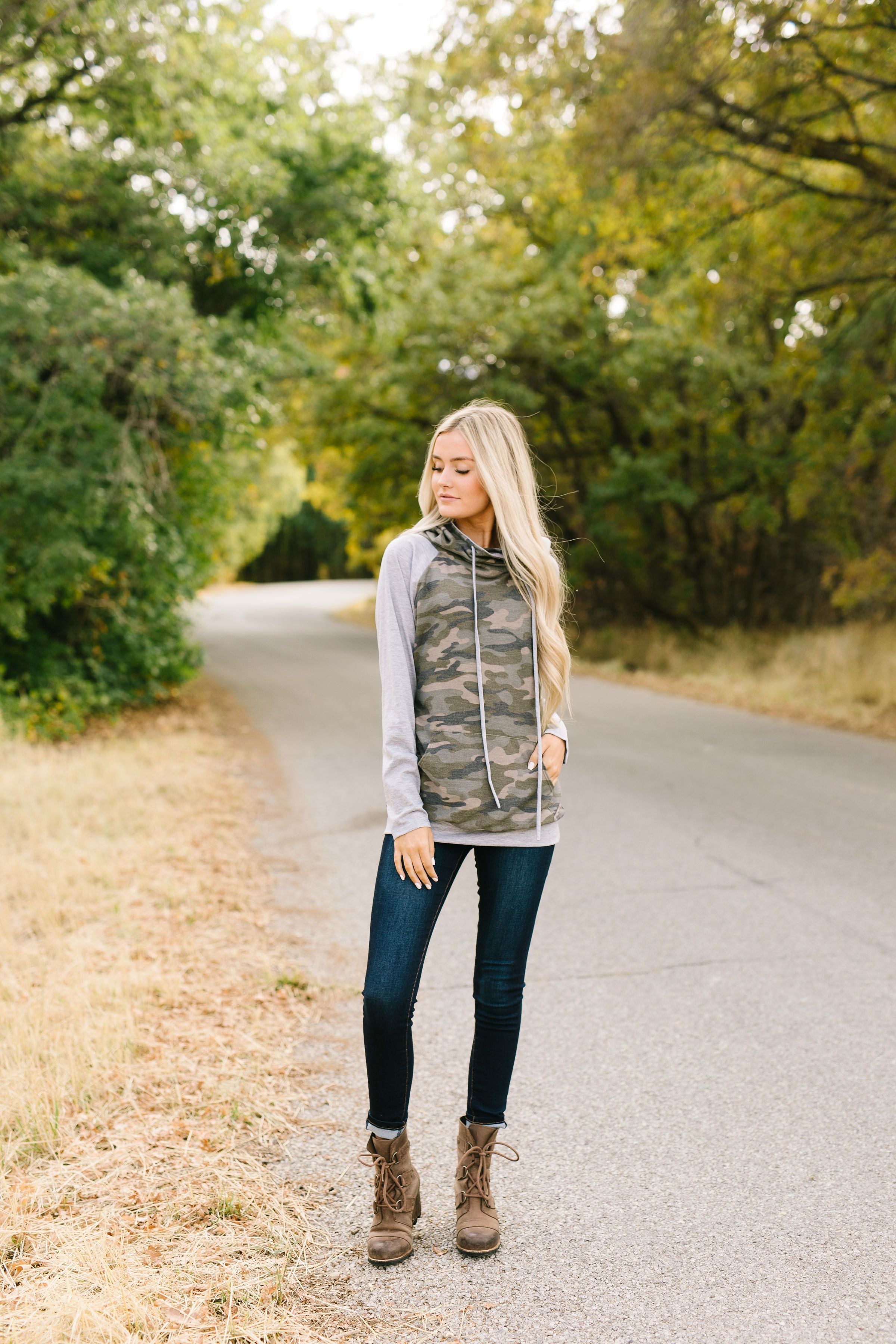 Camo Is The New Black Hoodie - ALL SALES FINAL
