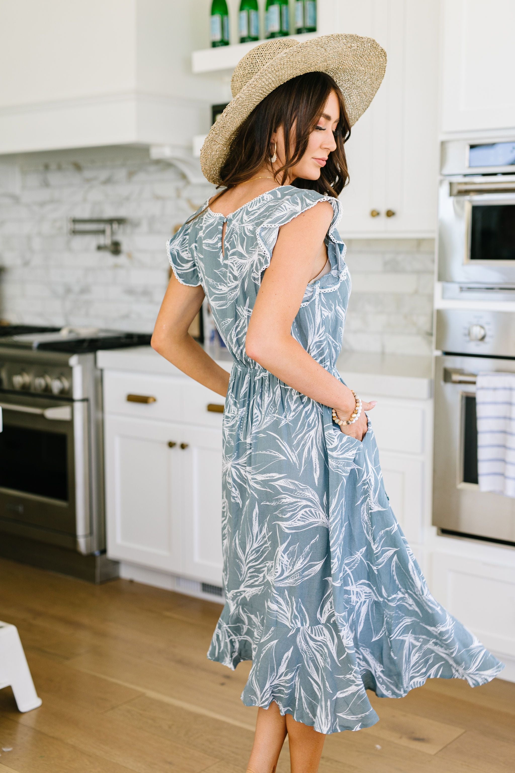 Can't Leave It Alone Midi Dress