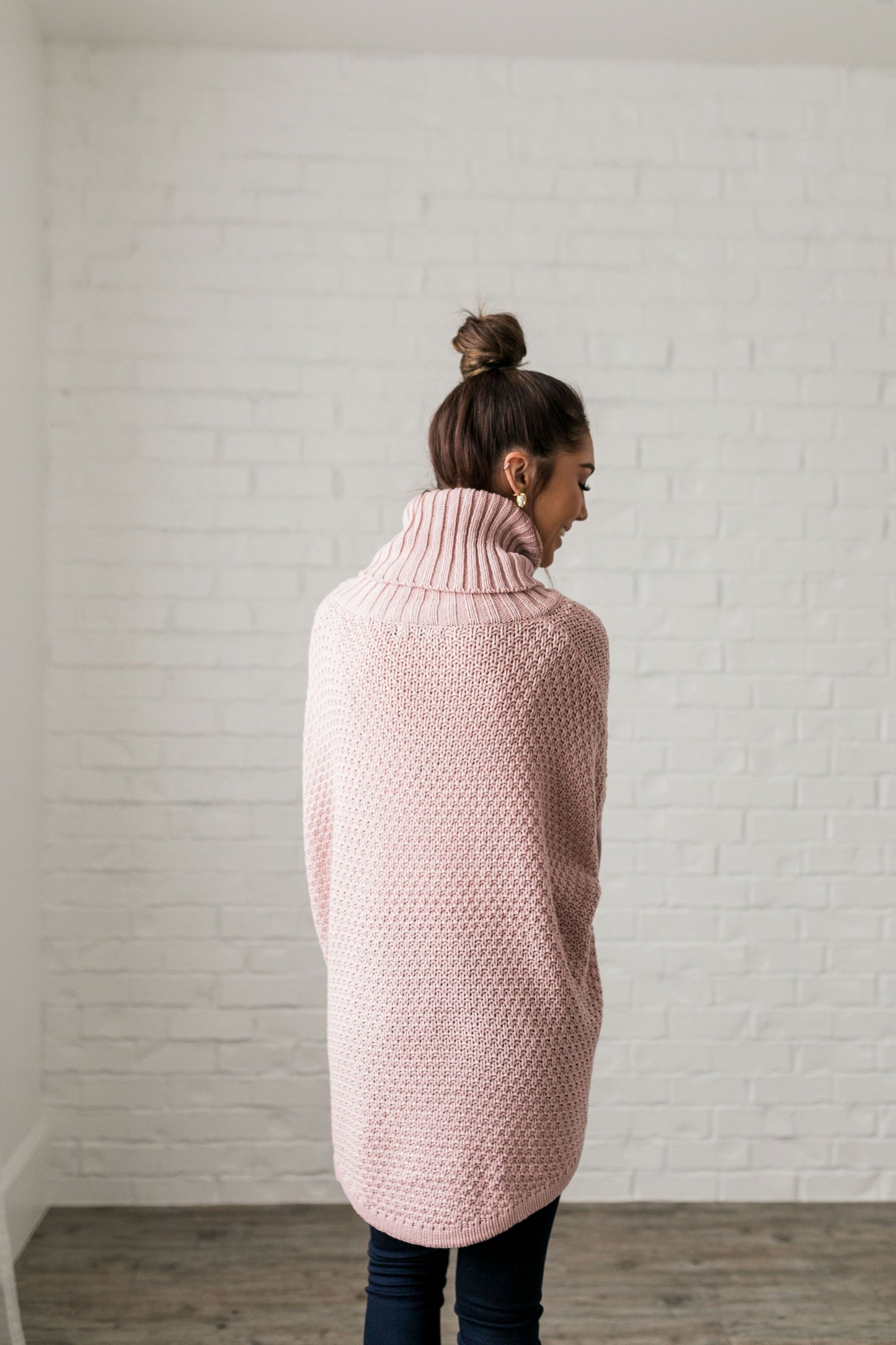 Chunky Cowl Neck Sweater - ALL SALES FINAL