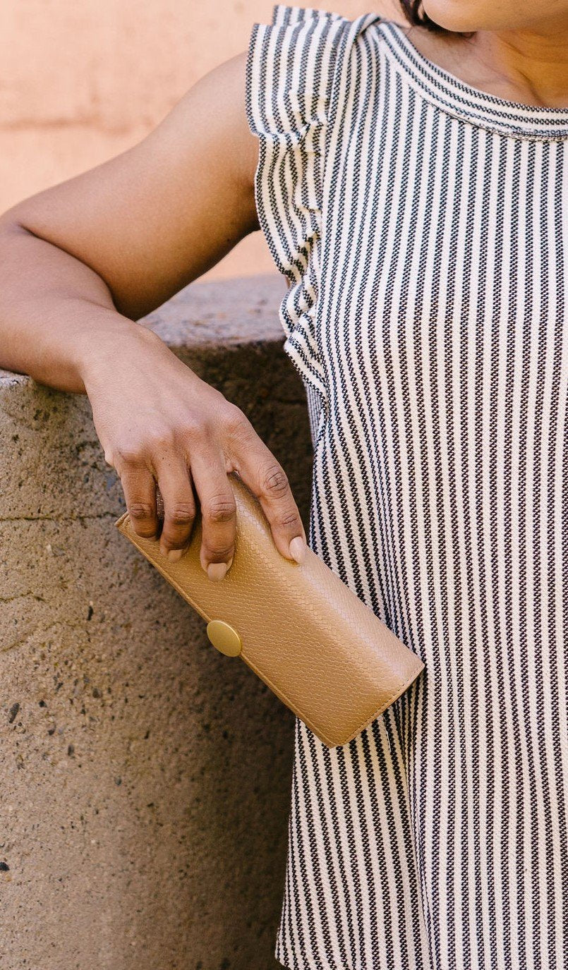 Embossed Snakeskin Wallet
