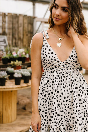 Darling Dalmatian Spot Dress