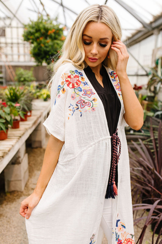 Divine Embroidered Kimono