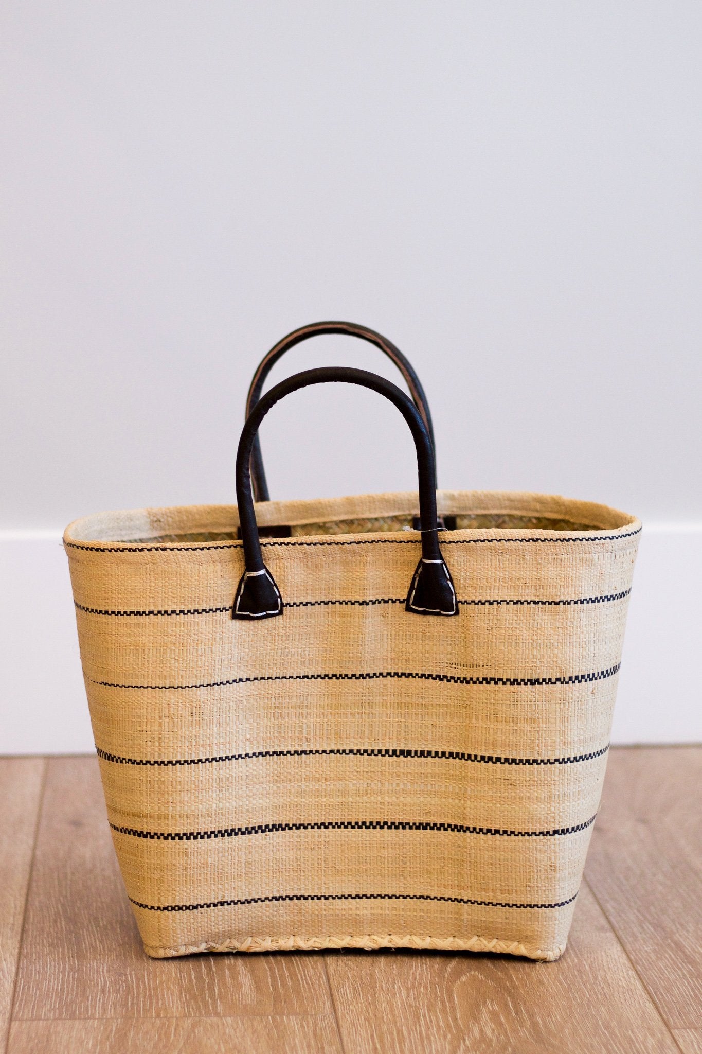 Dream Vacation Straw Beach Tote