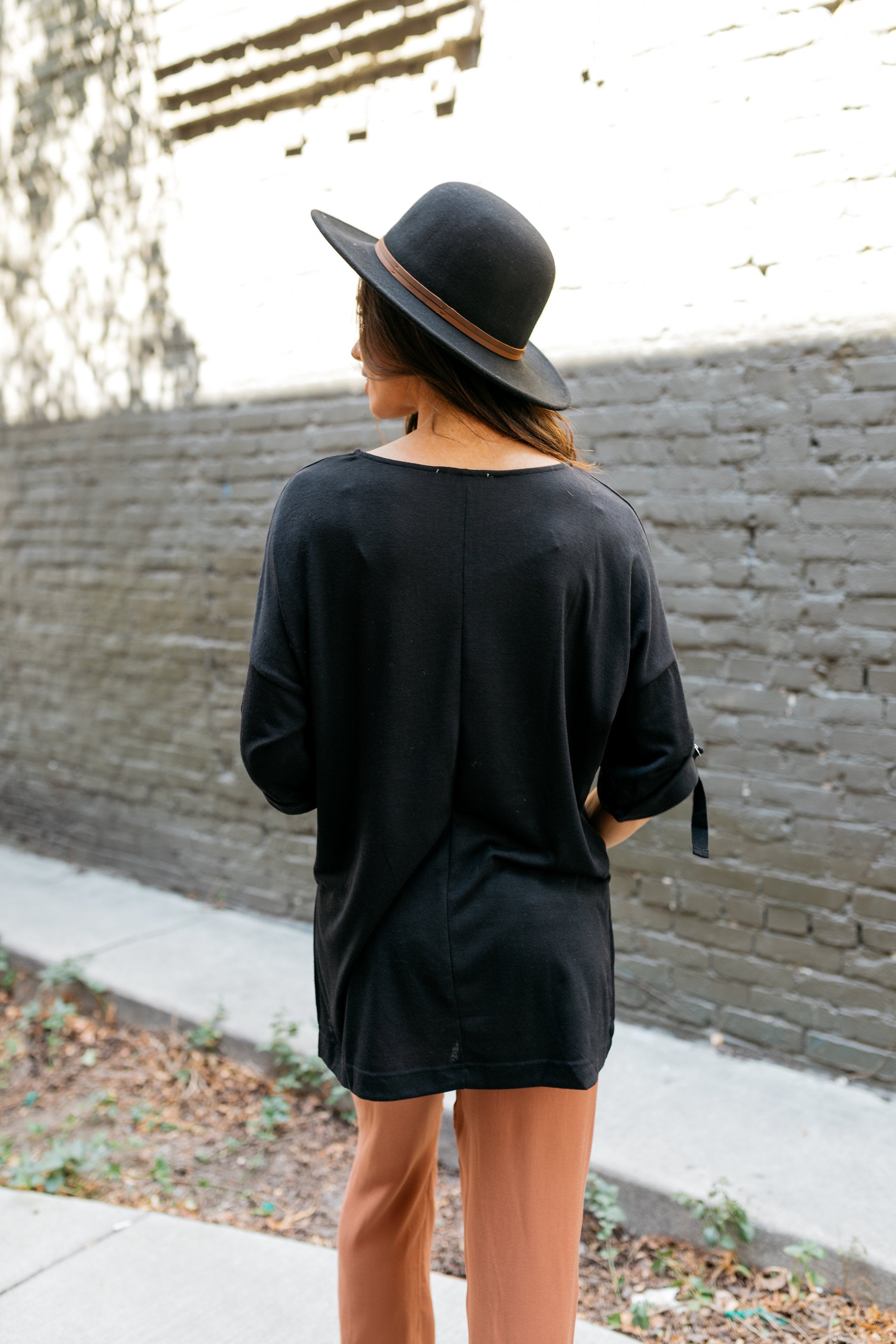 Easy Come Easy Go High-Low Top In Black - ALL SALES FINAL