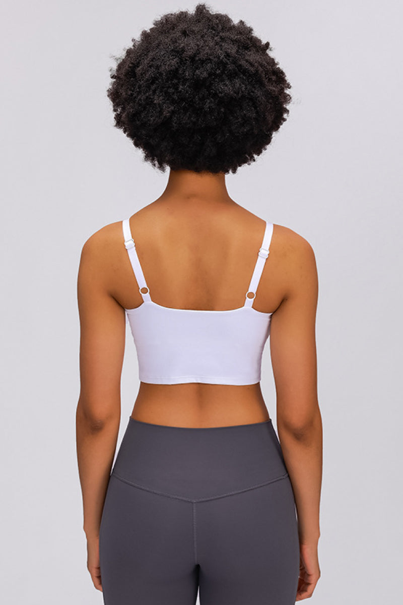 Adjustable Strap Sports Bra
