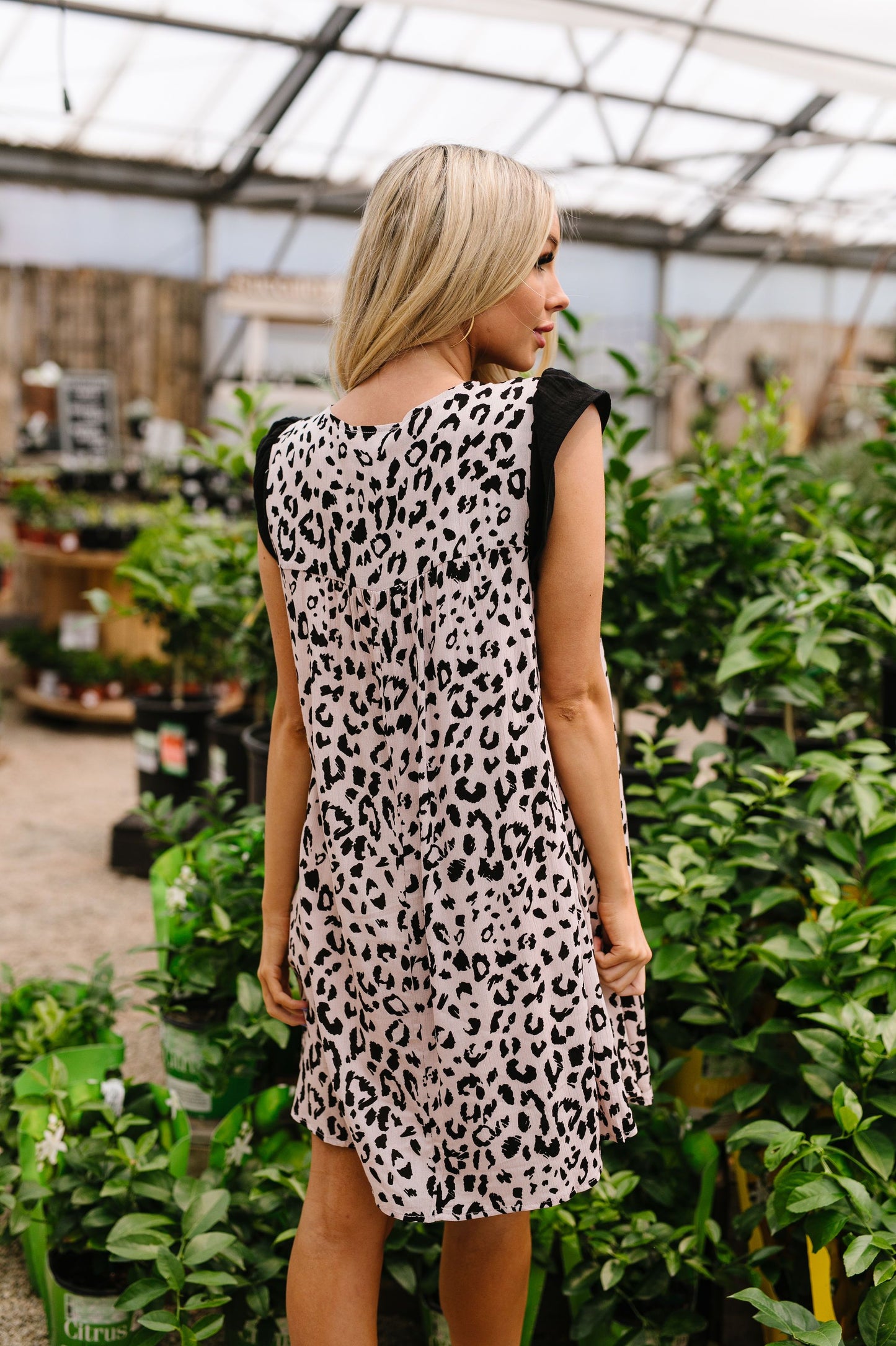 Favorite Garden Spot Embroidered Dress