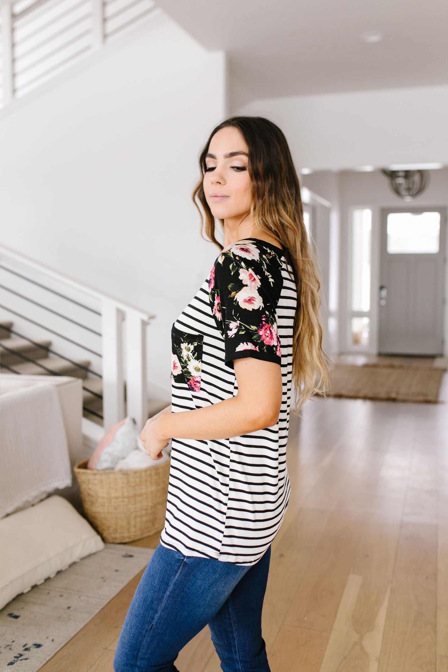 Flower Power Raglan Top