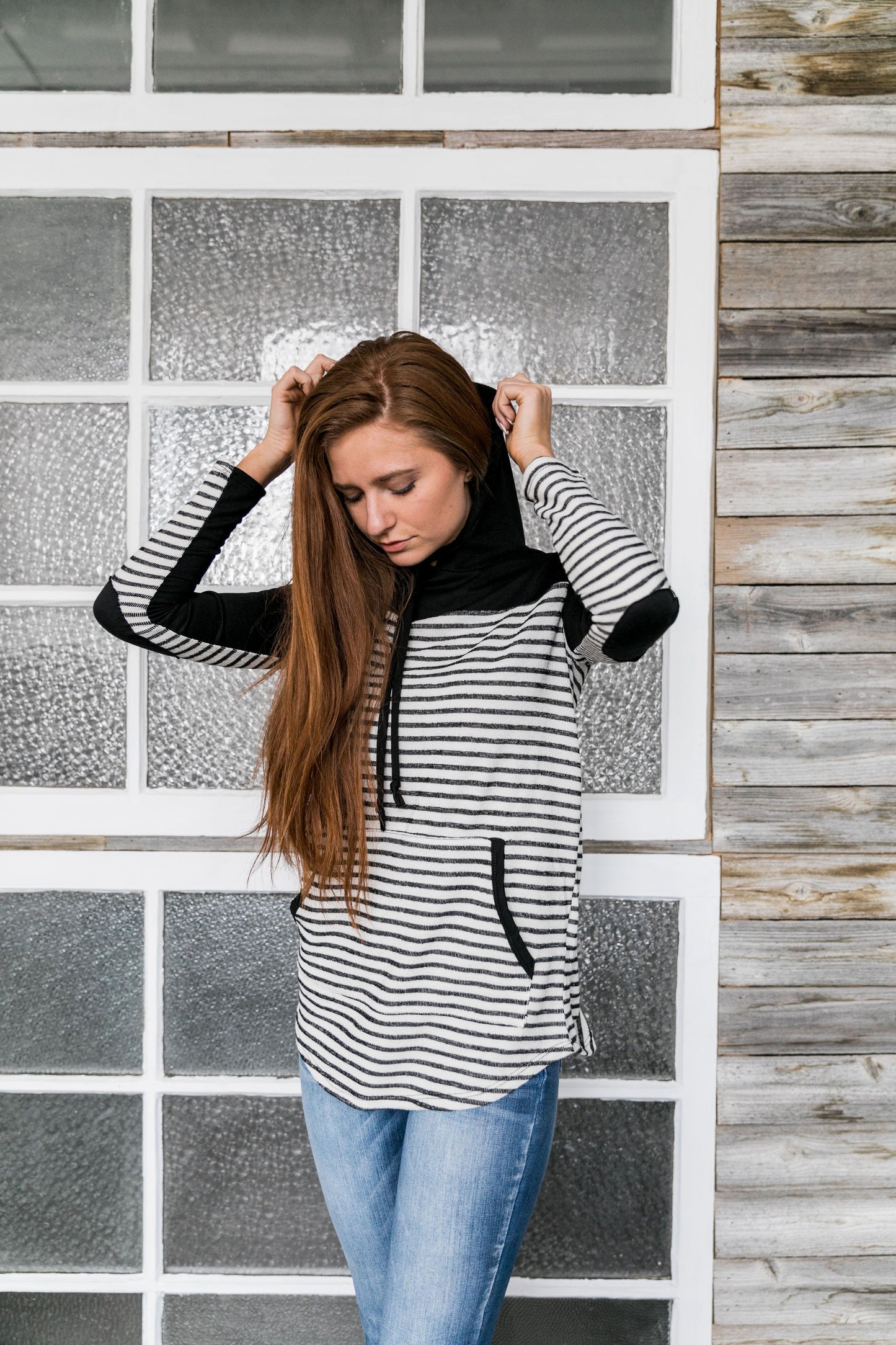 French Terry Tunic Hoodie - ALL SALES FINAL