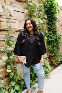 Girl In Black Blouse