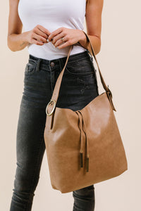Golden Tassel Hobo Bag