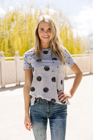 Great & Small Polka Dot Top