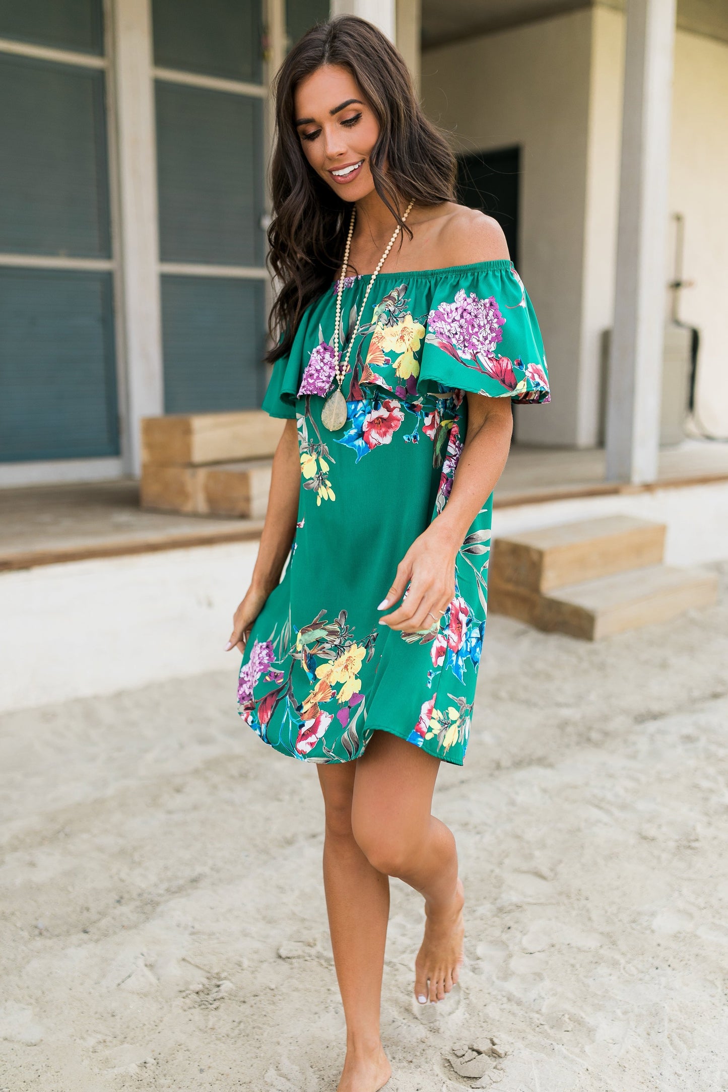 Green Tropics Dress